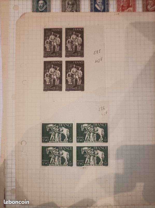 Collection de timbre plus de 140 page prix négociable (image 2)