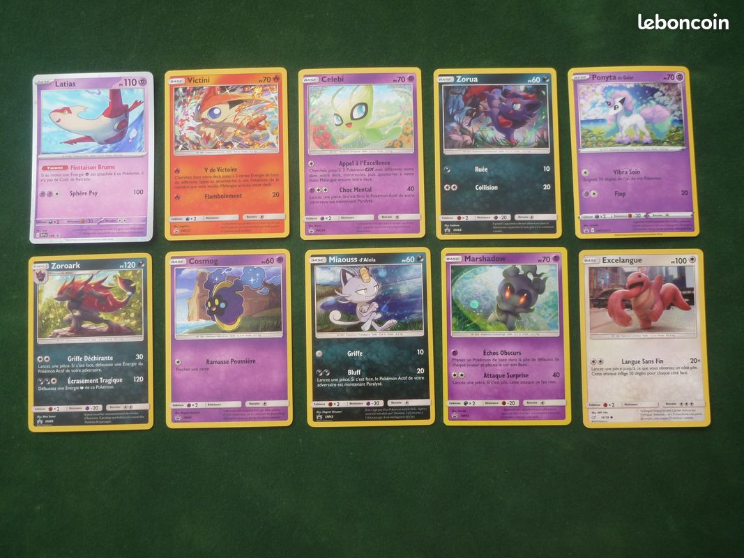 Lot de 100 cartes Pokémon dont 10 brillantes + 1 boîte - Jeux & Jouets Lot de 100 cartes Pokémon dont 10 brillantes + 1 boîte - Jeux & Jouets