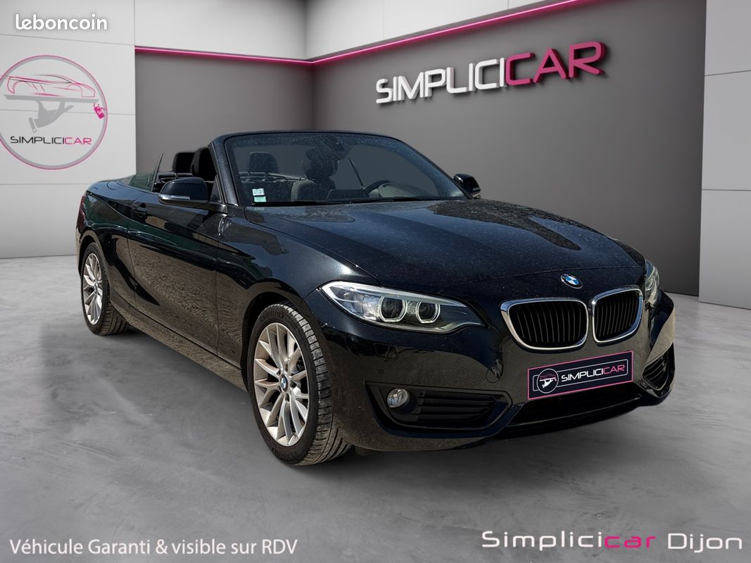 BMW SERIE Cabriolet 218d 150 ch Sport A 150Ch Garantie 12 mois (image 1)