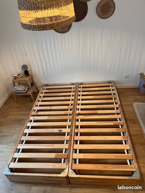 Sommier ESPEVAR / Matelas HOVAG 160x200 (image 3)