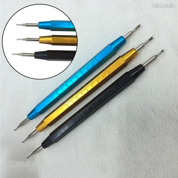 Outil montre démontage pompes et tiges bracelet métal (image 1)