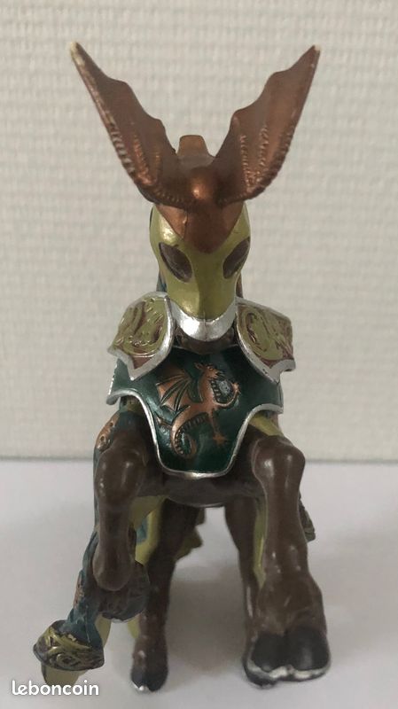 Figurine PAPO - Cheval du maître des armes cimier dragon (image 4)