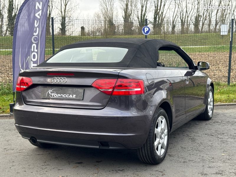 Audi A3 CABRIOLET 2.0 TDI 140CH AMBITION LUXE * 147.000KM * 1ERE MAIN * GARANTIE (image 5)