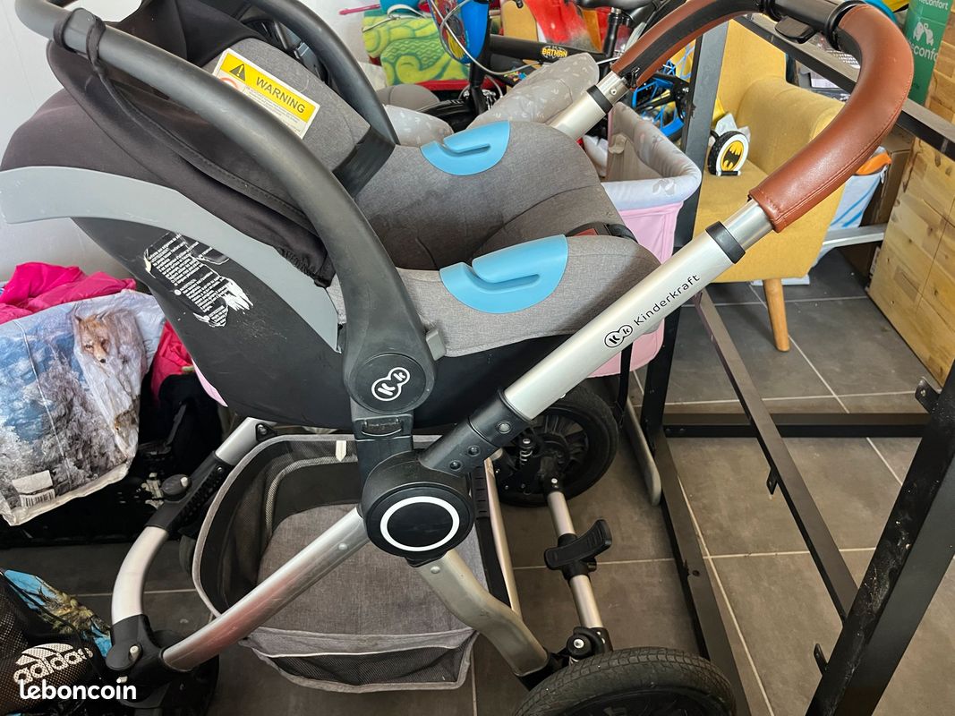 Poussette kinderkraft 3 en 1 (image 2)