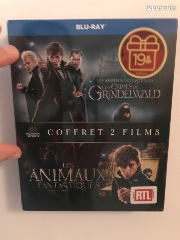 Coffret bleu ray les animaux fantastiques (image 1)