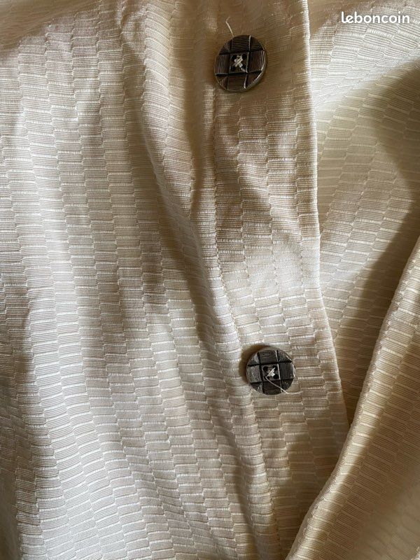 Chemise Nogaret Zippée Noire - Taille L, Occasion En Très Bon état, Pour Homme
