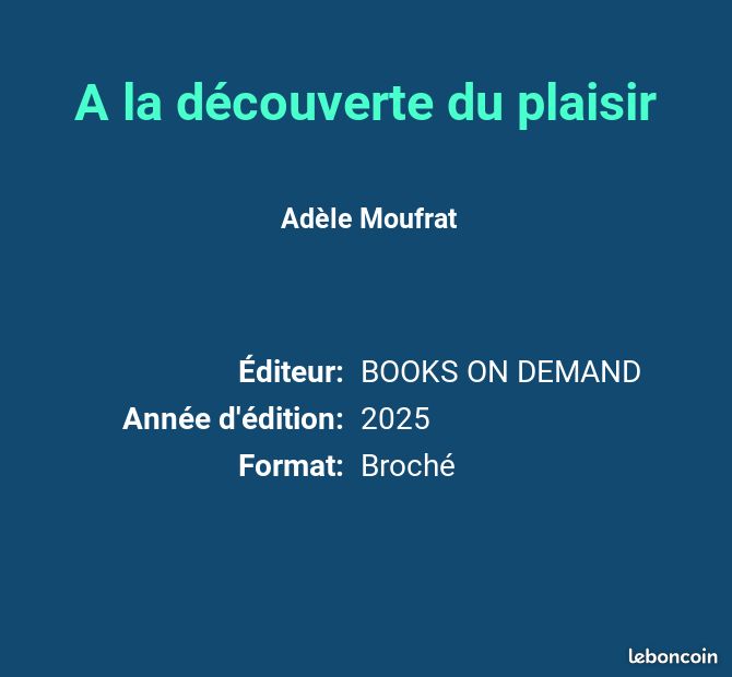 A la découverte du plaisir - Adèle Moufrat (image 2)