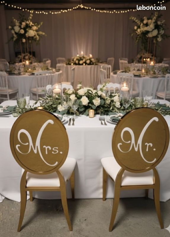 Chaises MR et Mde (image 1)