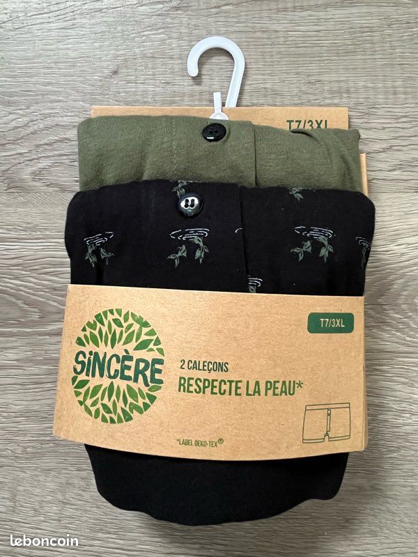 4 lots de 2 caleçons taille 7/XXXL neuf avec étiquettes (image 3)