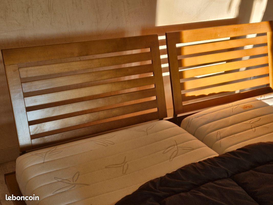 Vends grand lit double (180 x 200) (image 3)
