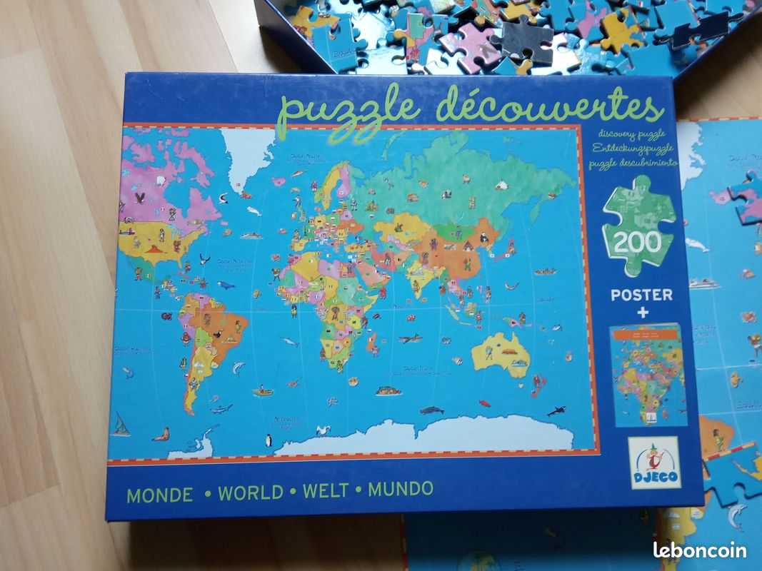 Puzzle découverte : monde (image 1)
