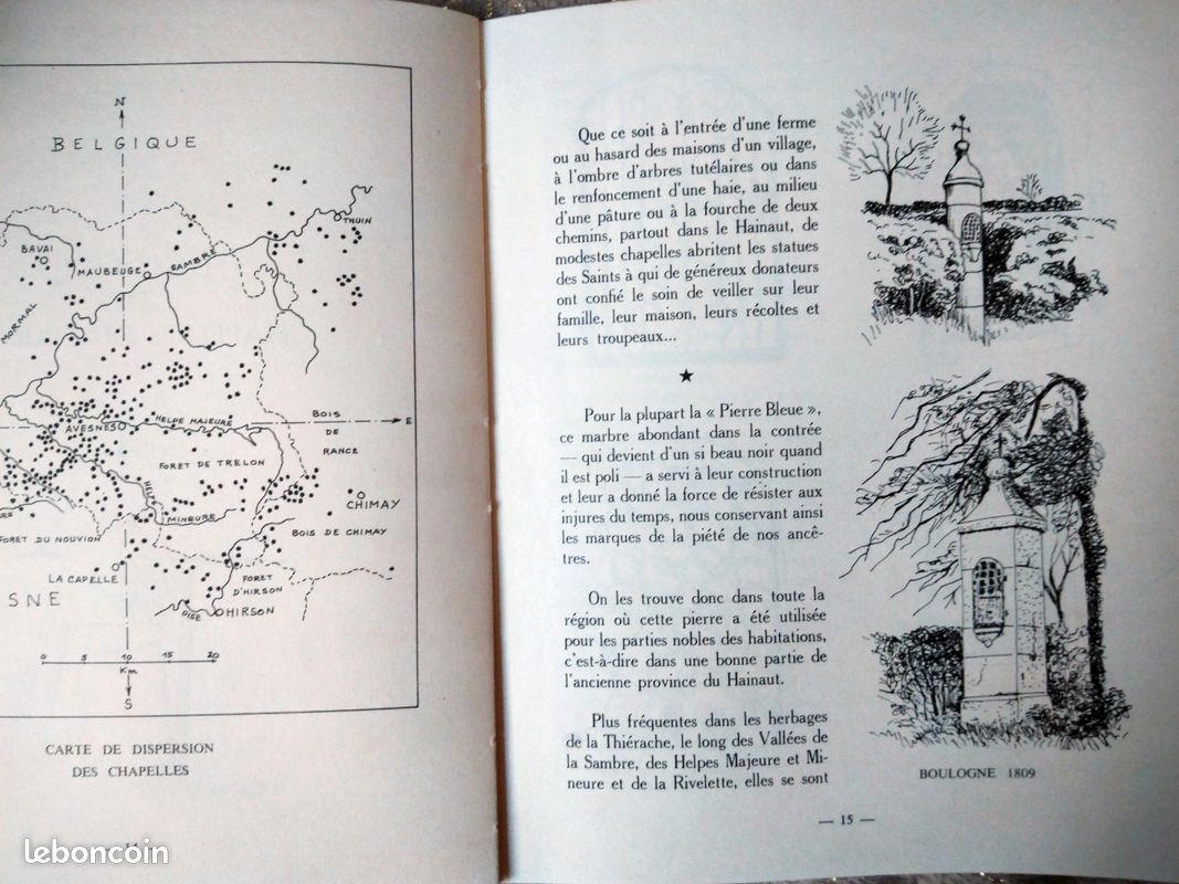Inventaire des chapelles de pierre bleue du Hainaut Texte et croquis de René Jolin (image 3)