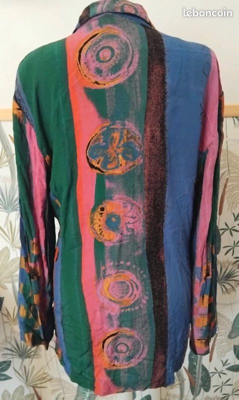 Veste fluide colorée (image 3)