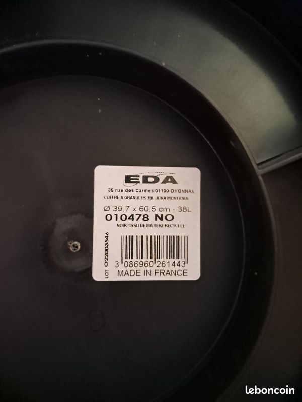 Seau à granules EDA 38 litres (image 2)