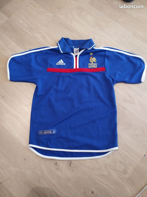 Maillot équipe de France football années 2000 France-Italie (image 1)