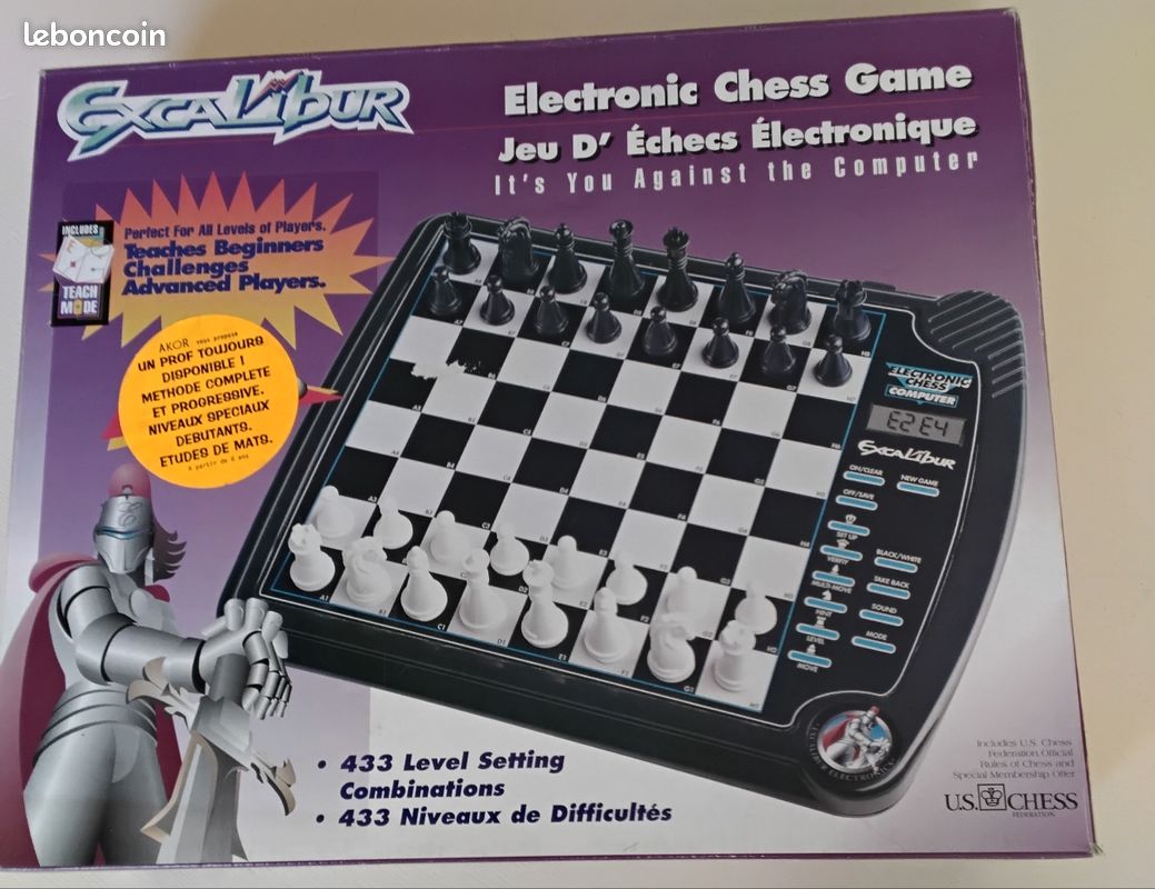 Jeu d’échecs électronique EXCALIBUR (image 2)