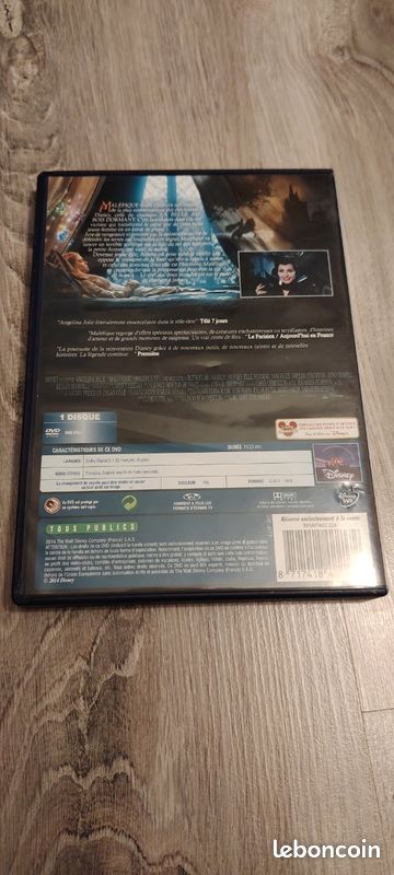 DVD " Maléfique " (image 3)