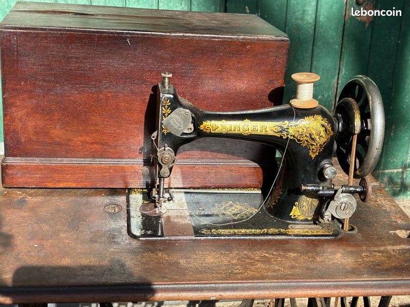 Machine à coudre Singer ancienne (image 2)