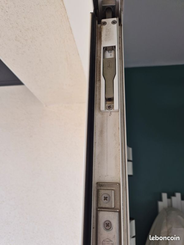 Porte d'entree 2 ventaux blanche (image 3)