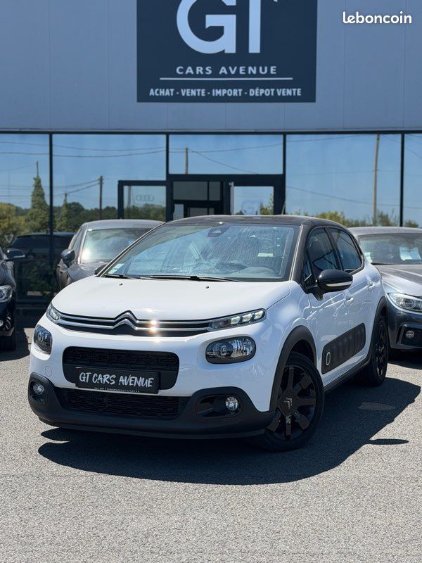CITROËN C3 110ch FEEL PACK / BOÎTE AUTOMATIQUE / APPLE CARPLAY / TOIT NOIR / JANTES NOIRES / FEUX LED / CAMÉRA DE RECUL / RADARS AR / ATTELAGE (image 1)