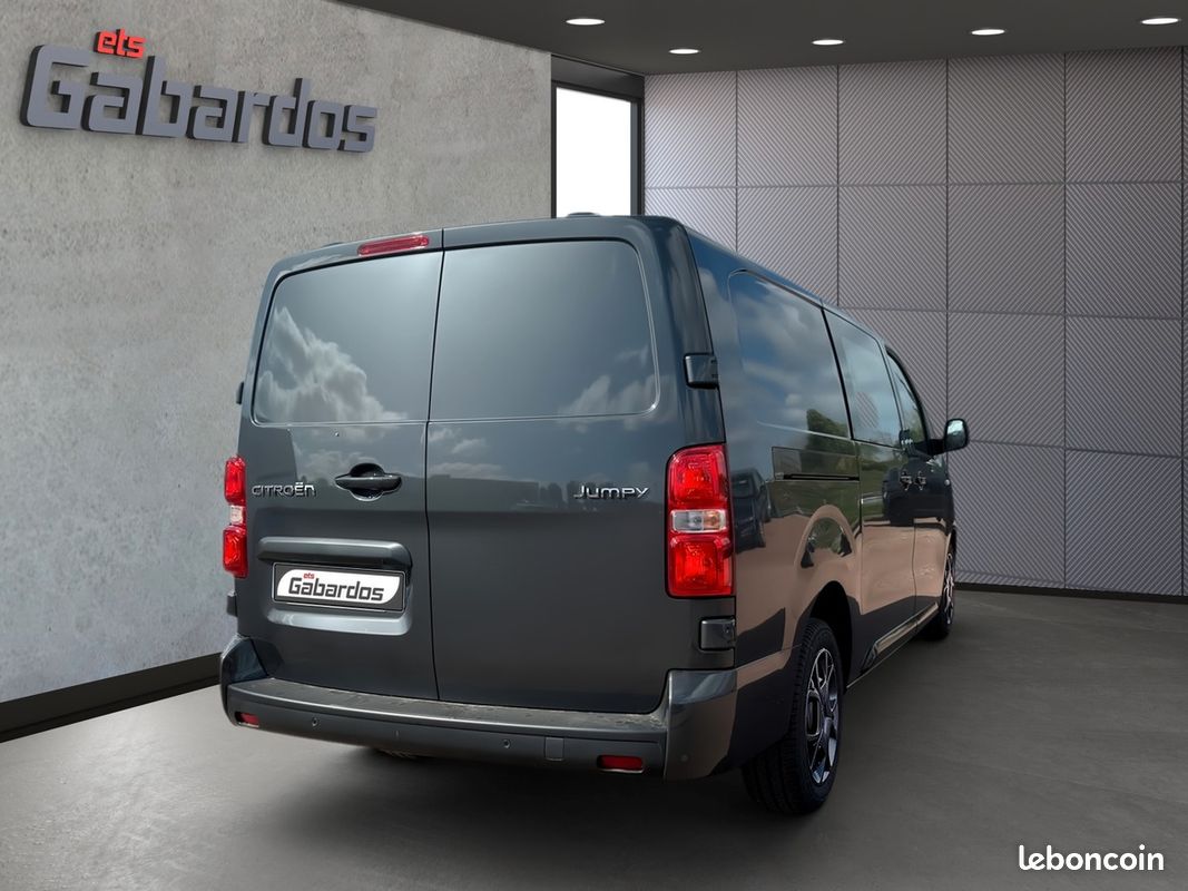 Citroën Jumpy DOUBLE CABINE 5 PLACES + OPTIONS L3 LONG 2.0 HDI 180 EAT8 Diesel - Boite Auto (image 7)