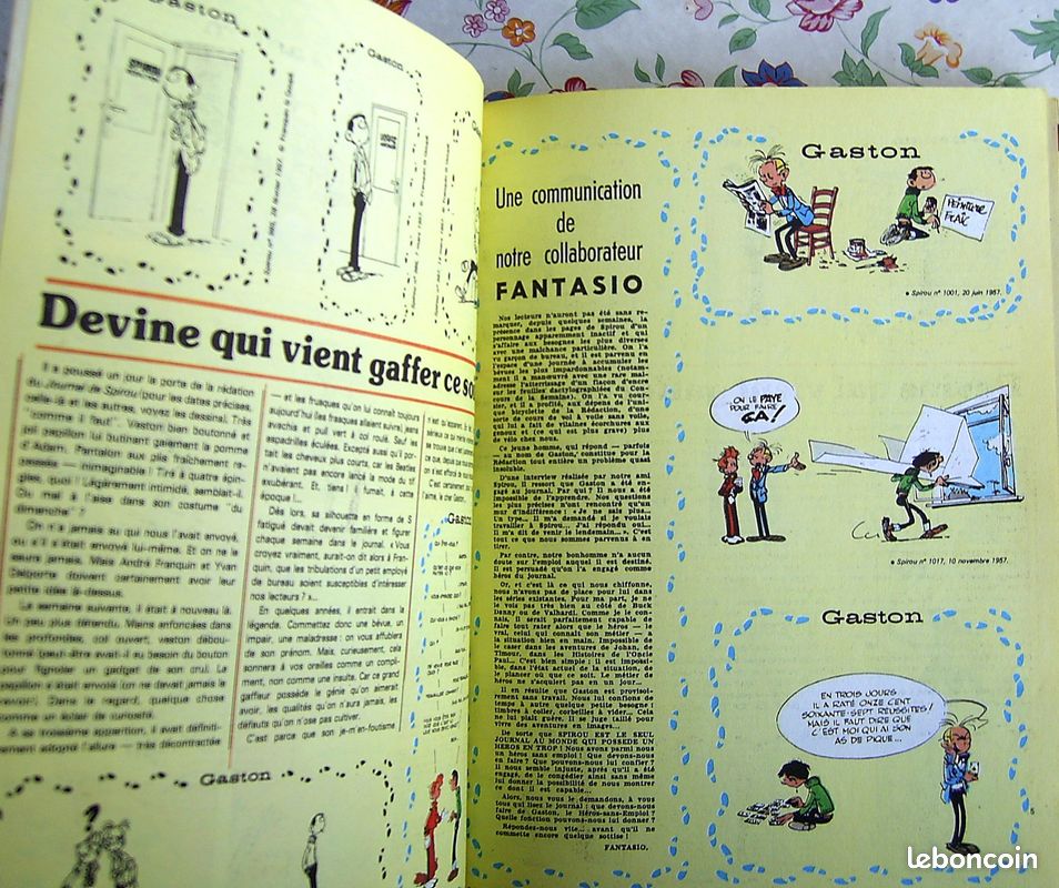 Spirou Hors Série album + 6 Makyo 30 pages de Franquin juin 1983 (image 1)