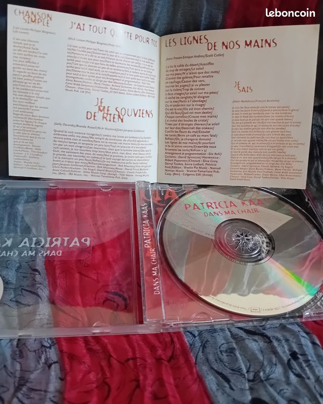 Cd Patricia kaas " Dans ma chair " (image 9)