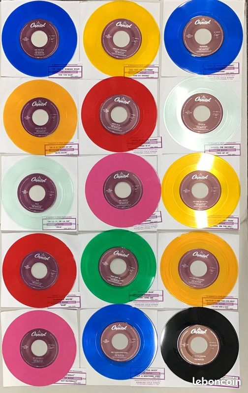 THE BEATLES-US Edition Jukebox-7-inch 30-disc set(1+2)-Original 1994/1996-NM (image 4)