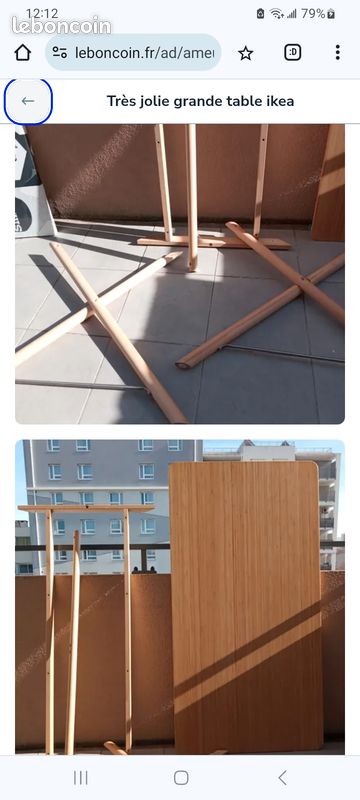 Très jolie table ikea assez grande (image 5)