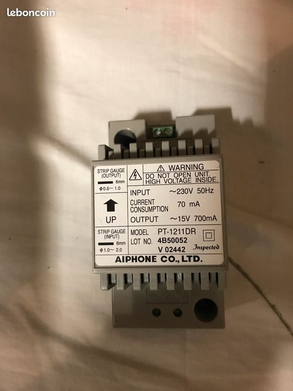 Transformateur modulaire 220V -15 V (image 1)