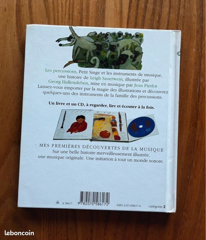 Livre jeunesse avec CD Les percussions (image 2)