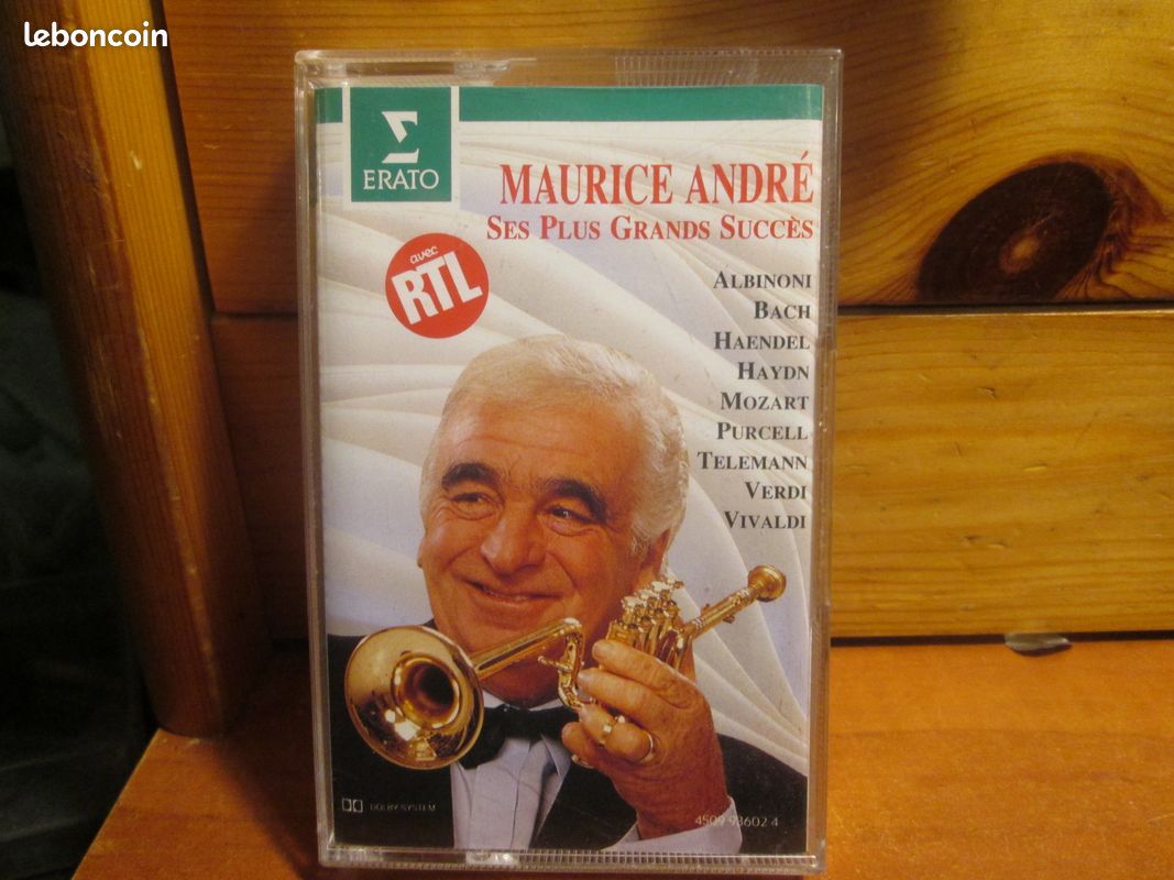 Cassette Audio K7 Maurice André Ses Plus Grands Succes (image 1)