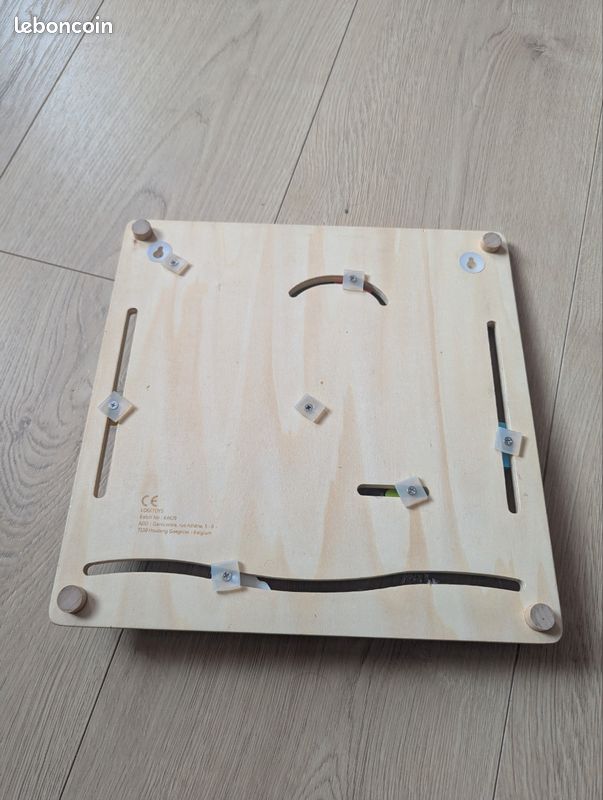 ⏳ Objectif autonomie : Le grand calendrier-horloge en bois Montessori (image 2)