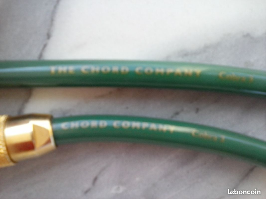 Câble Chord Company "Cobra 3" RCA/RCA (image 4)