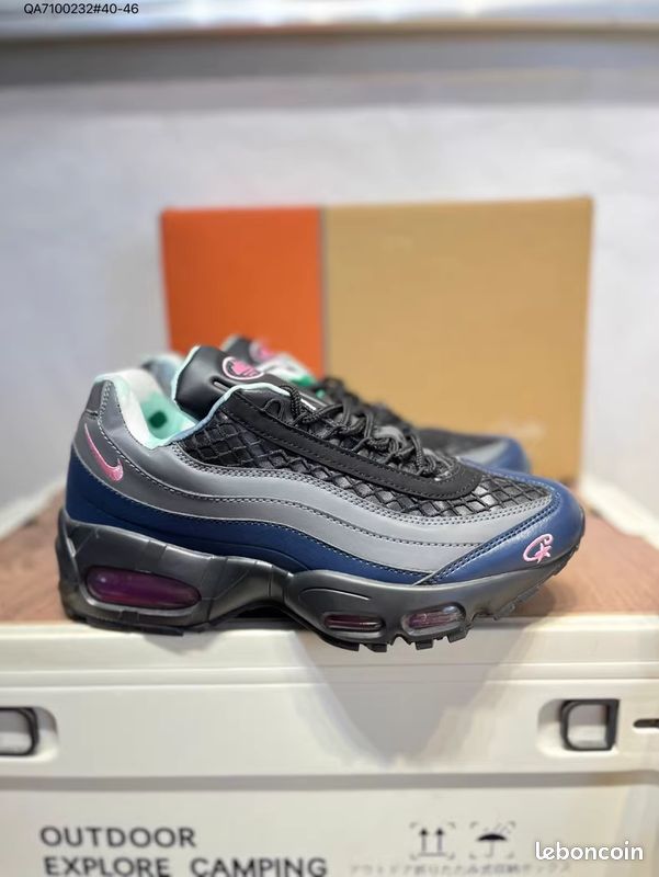 Nike Air Max 95 x Corteiz Noir Rose (image 1)