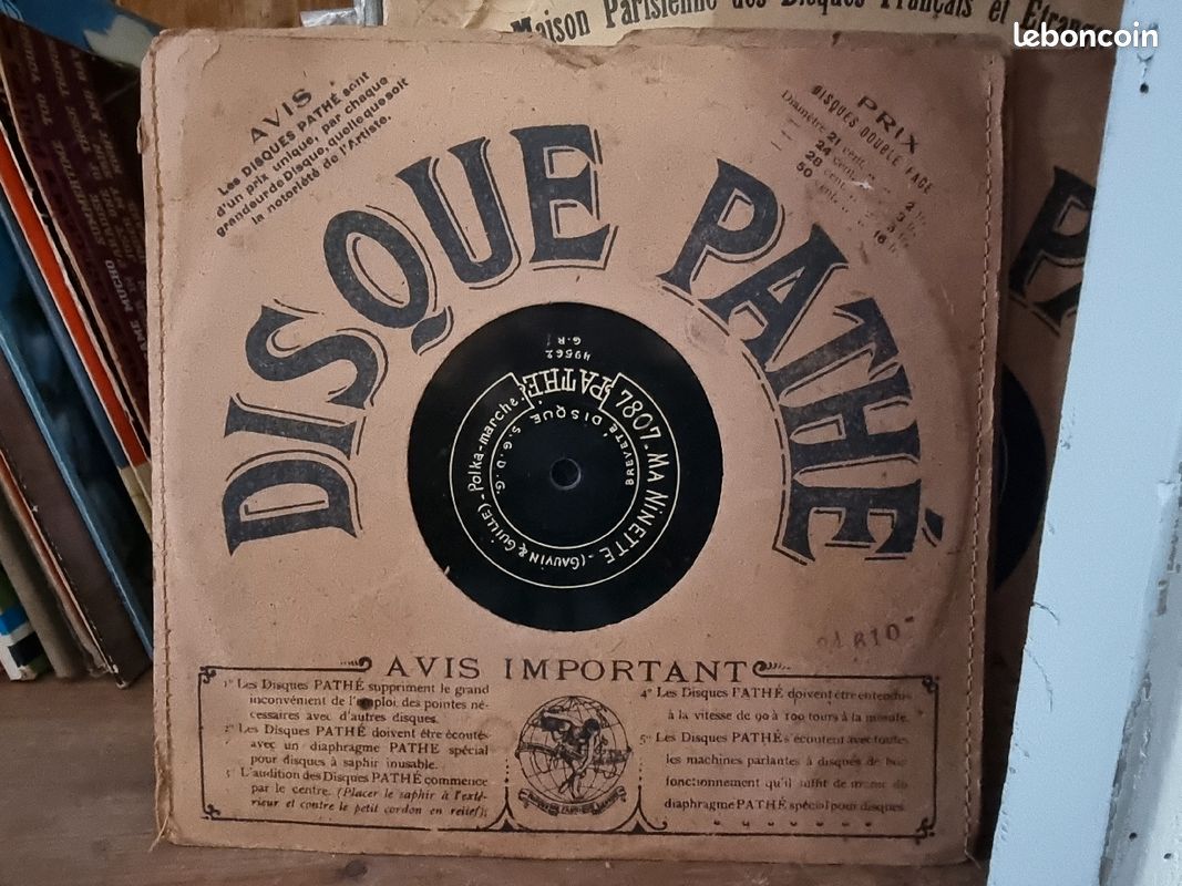 Vinyles et disques, 78, 45, 33 et 25 tours (image 4)
