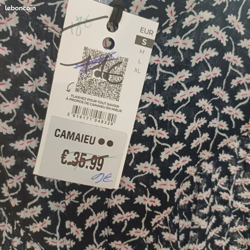 Blouse Légère coton à Motif camaieu S. 4298 (image 2)