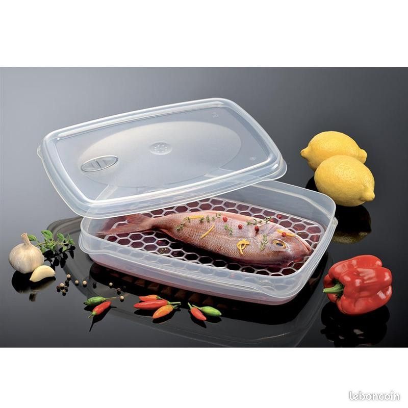 LIQUIDATION - Boite de conservation alimentaire Freska Grill - 2,5 L - Coloris aléatoire - NEUF (image 2)