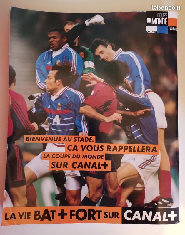 Programme officiel Coupe du Monde France 98 - Offical program
