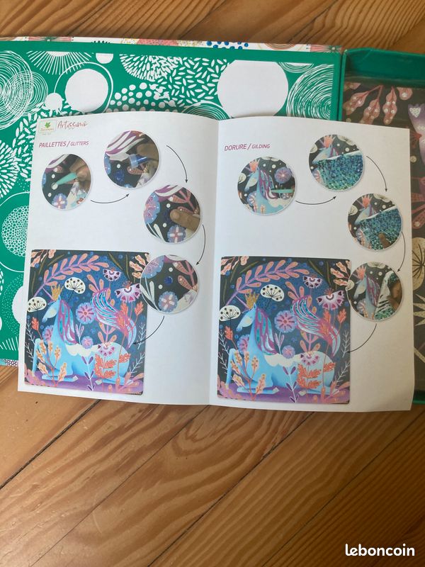 Lot de loisirs créatif dessins à paillettes (image 5)