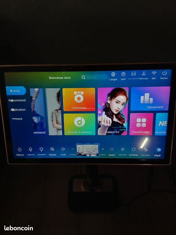 Système karaoké pro écran tactile 21.5 (image 3)