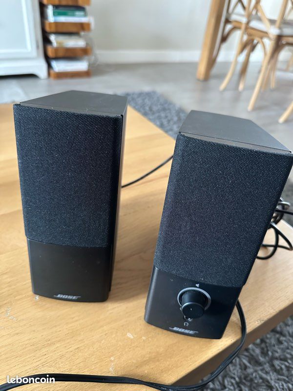 Enceintes PC Bose Companion 2 Series III - Occasion, Fonctionnelles - Filaire