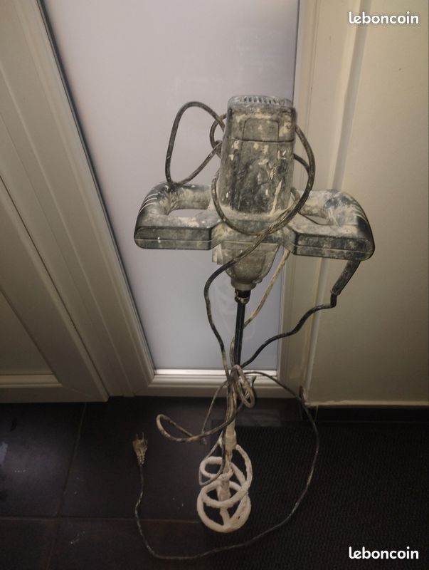 Mélangeur Malaxeur Électrique 1220w, 2 Vitesses 0-480/0-800/min, M14 à Prix