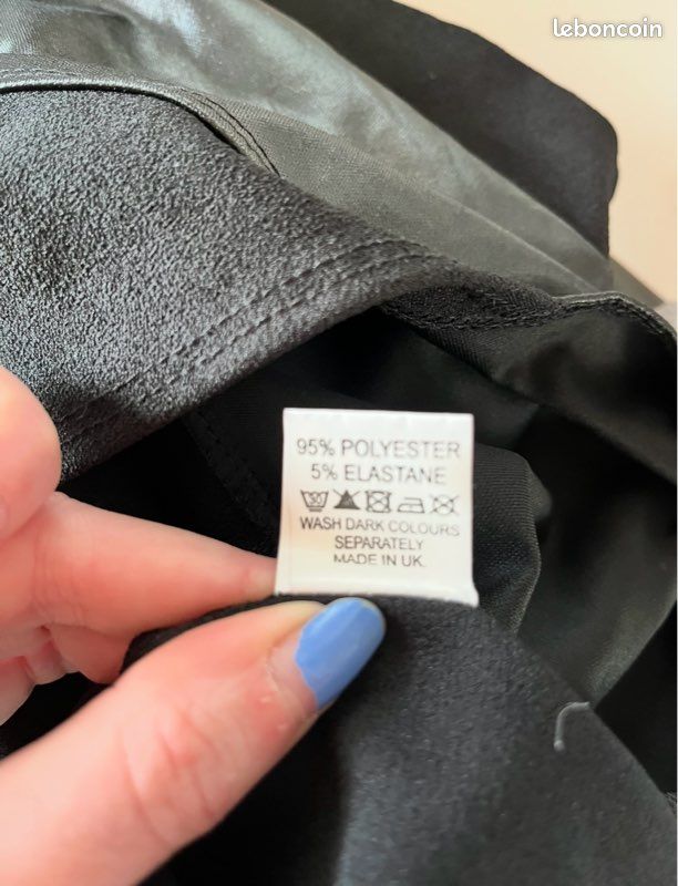 Robe Missguided Grise Taille 36 - Coupe Courte Et Moulante - Occasion Très Bon état