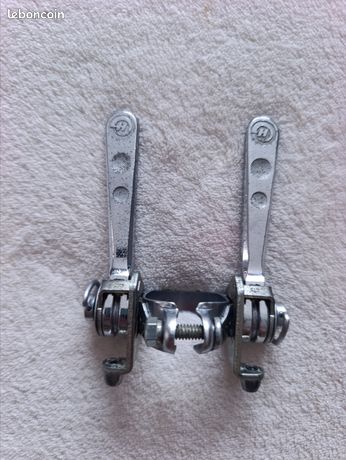 Leviers & manettes de vitesse Huret Challenger acier chromé