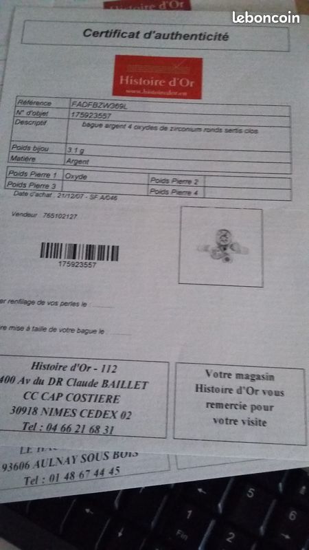 Bague en argent (image 3)