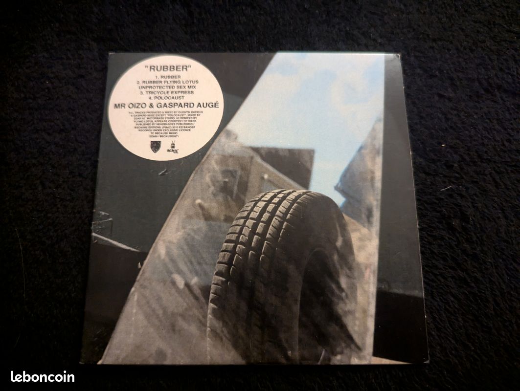 CD promotionnel - Mr Oizo & Gaspard Augé – Rubber (image 1)