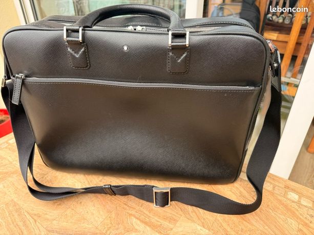 Porte-documents Fossil Evan En Cuir De Vache Brun - Excellent état - Taille 15"