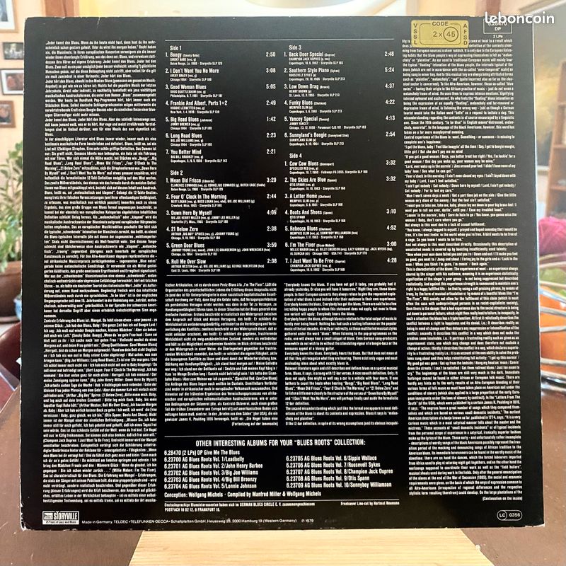 Disque vinyle Blues roots (image 3)
