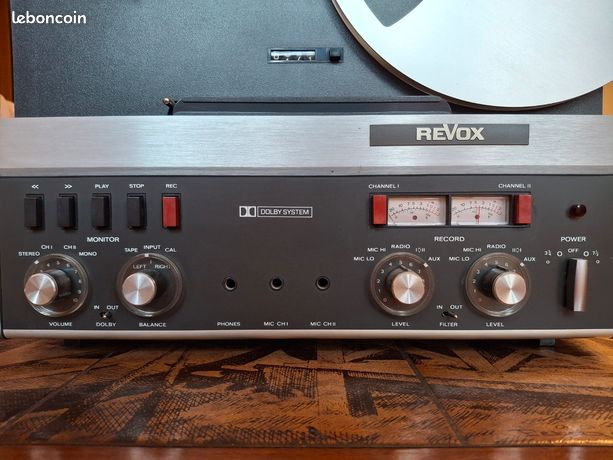 Revox A77 MKI Magnétophone à Bande – Son Pro, Révisé Et Garanti 1 An !